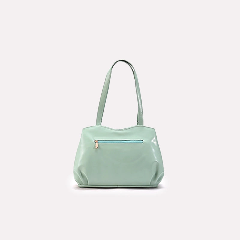 Casual  Shoulder Bags Light Green 0331512
