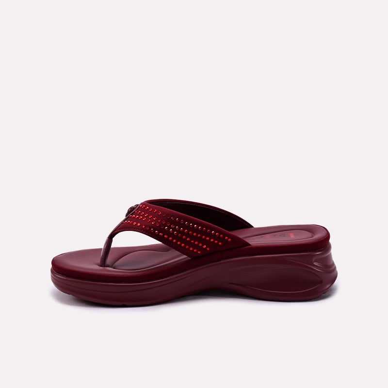 Casual Slipper Maroon 0413437