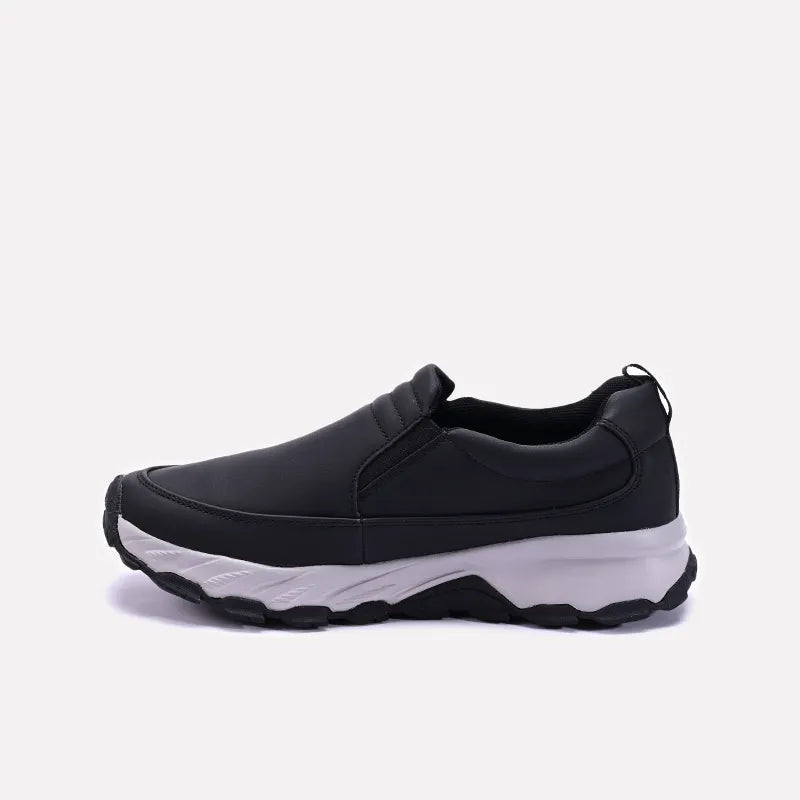 Black Slip On Joggers 0120573