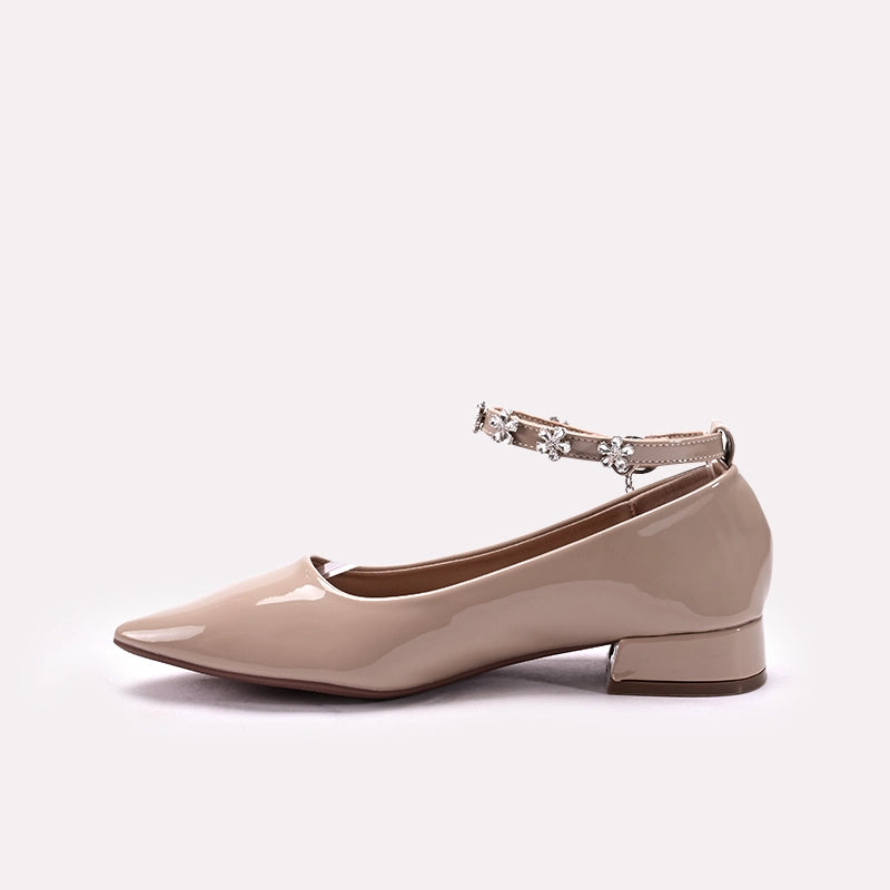 Fancy Court Shoes Fawn 0450151