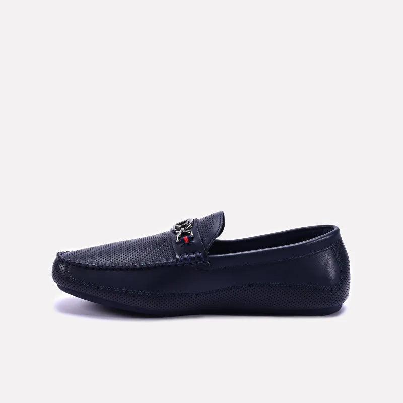 Blue Loafer Shoes 0130975