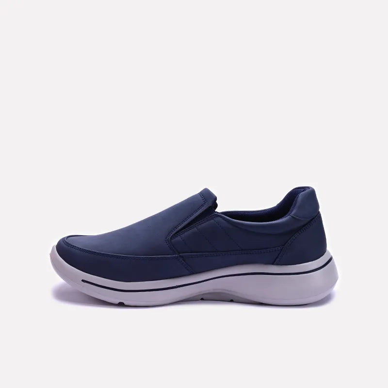 Blue Comfy Slip On Sneakers 0120567
