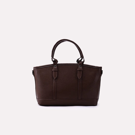 Casual Shoulder Bags Dark Brown 0331495