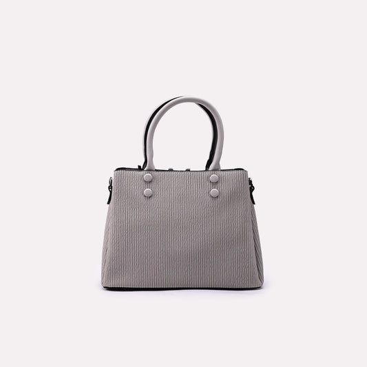Gray Casual Shoulder Bags 0331453