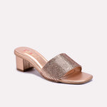 Peach Fancy Slippers 0412780