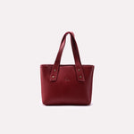 Casual Shoulder Bags Maroon 0331230