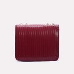 Maroon Casual Hand Bags 0321752