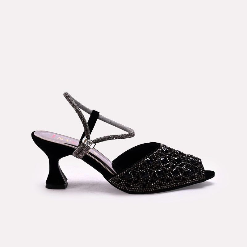 Bridal Court Shoes Black 0450094