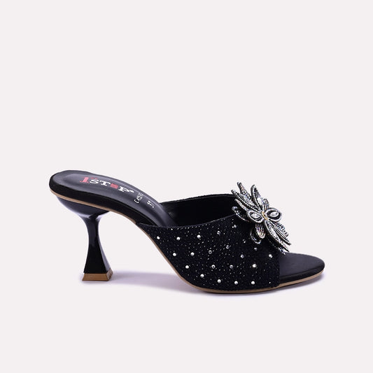 Black Bridal Slippers 0412762