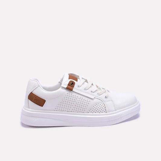 White Casual Sneakers 0120548