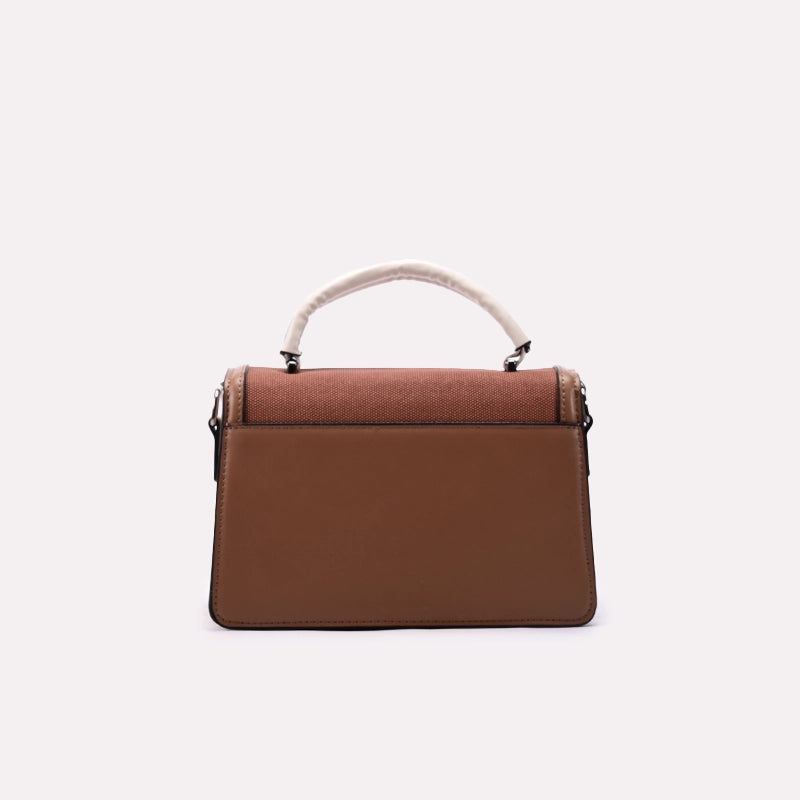 Casual Hand Bags Brown 0322049