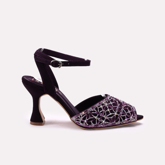 Purple Bridal Peep Toes 0450097