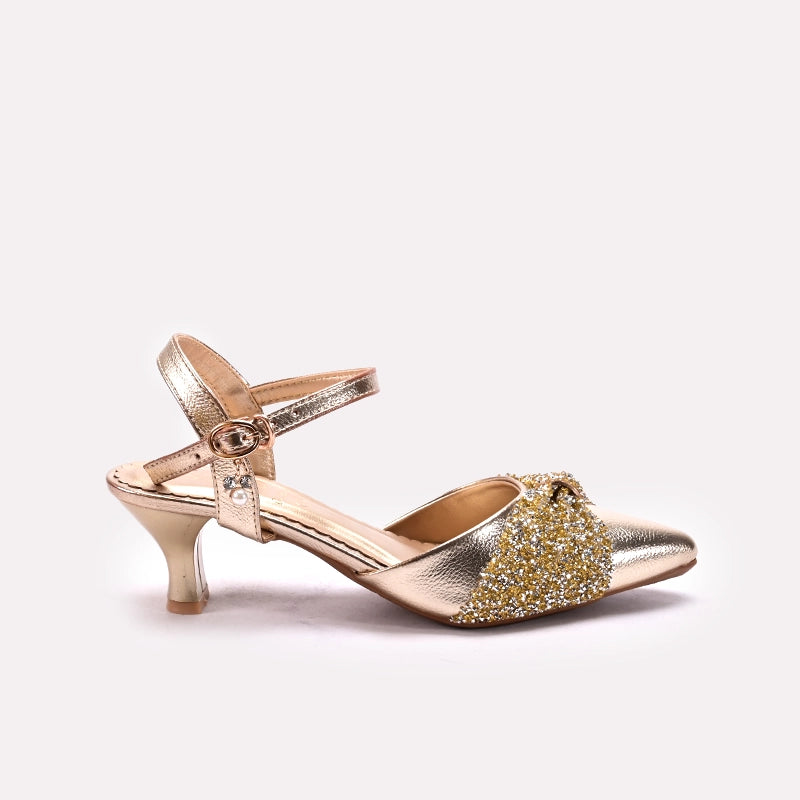 Fancy Court Shoes Golden 0450076
