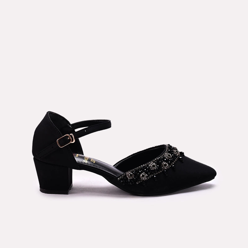 Bridal Court Shoes Black 0450050