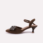 Fancy Court Shoes Brown 0450075