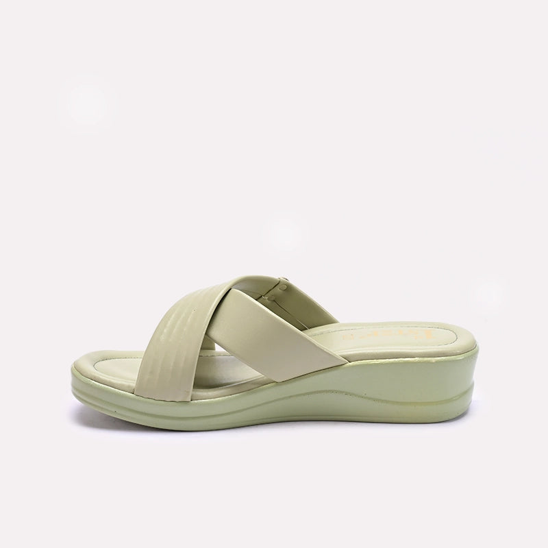Green Comfy Casual Slippers 0412421