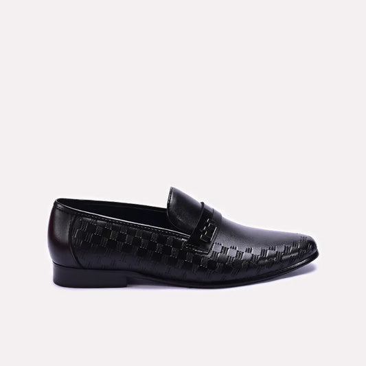 Black Designer Dress Shoes 0111277