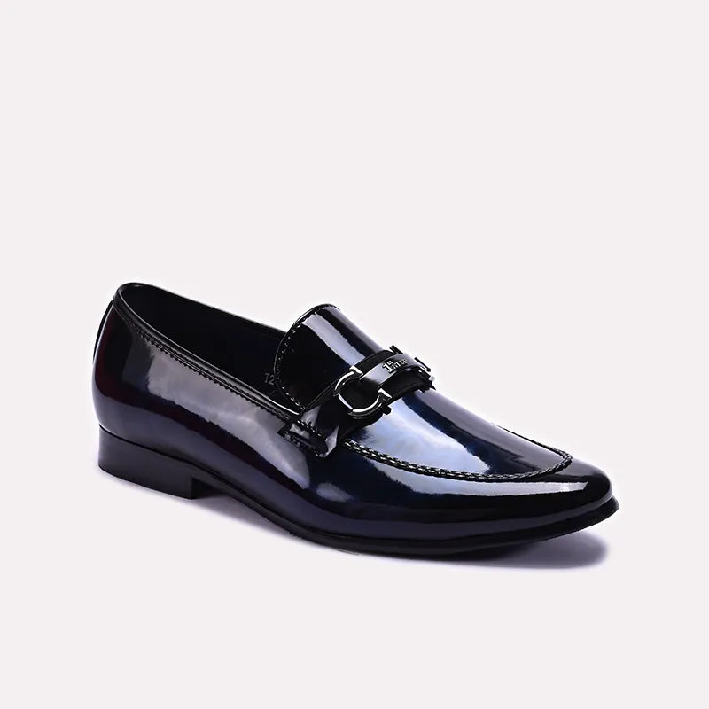 Black Shiny Formal Shoes 0111276 - Main Image