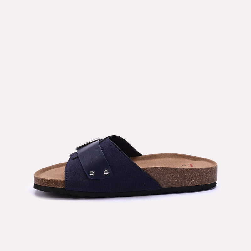 Blue Casual Slippers for Women