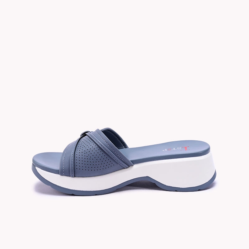 Blue Comfy Casual Slippers 0413329