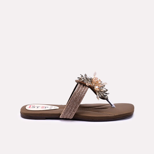 Womens Fawn Fancy Flat Slippers