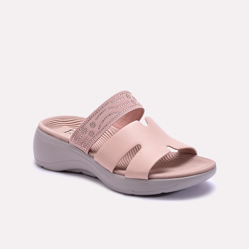 Pink Casual Slippers 0413277