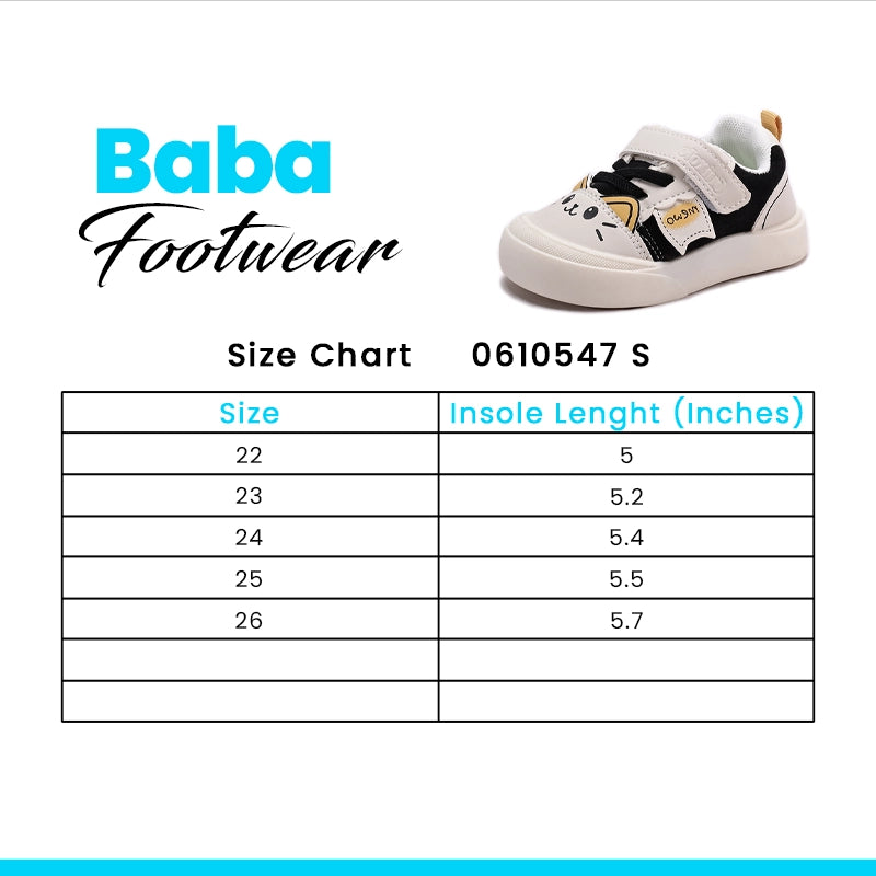 Baba Casual Shoes Black 0610547S