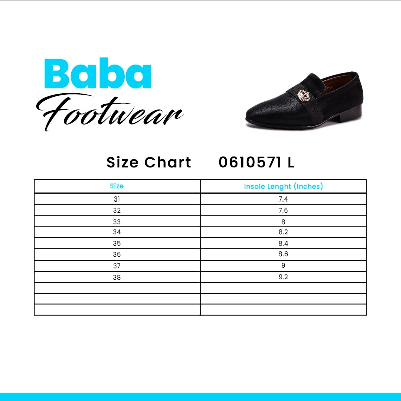 Baba Formal Shoes Black 0610571