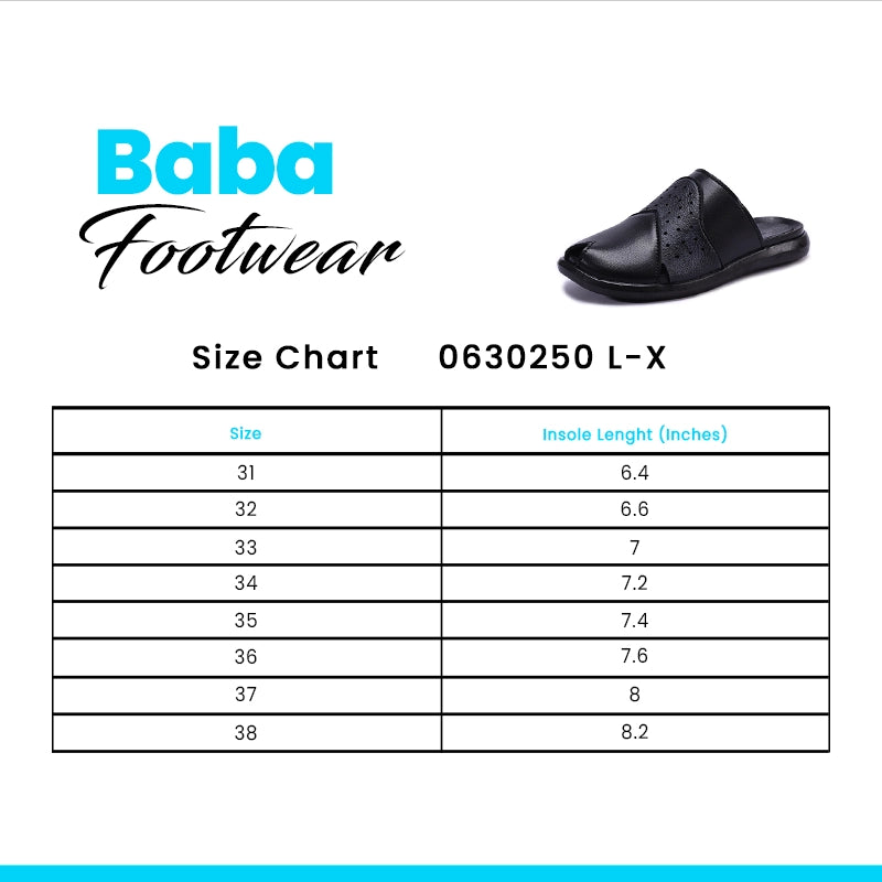 Black Kids Formal Slippers 0630250