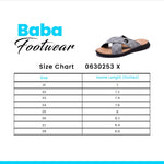 Kids Gray Casual Slippers 0630253