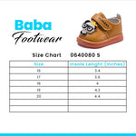 Mustard Boy Velcro Sneakers 0640080