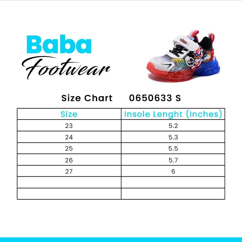Baba Red Jogger Shoes 0650633