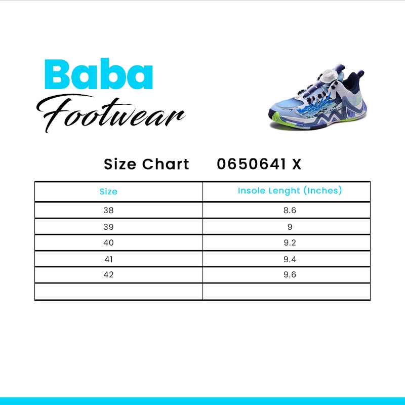 Baba Blue Jogger Shoes 0650641