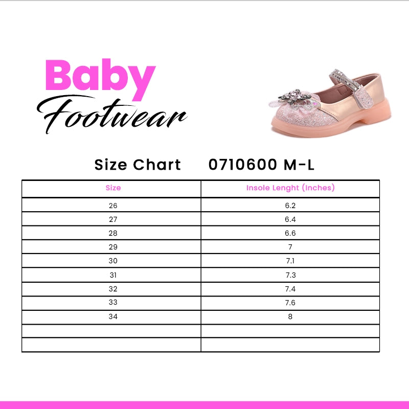 Baby Fancy Pumps Peach 710600