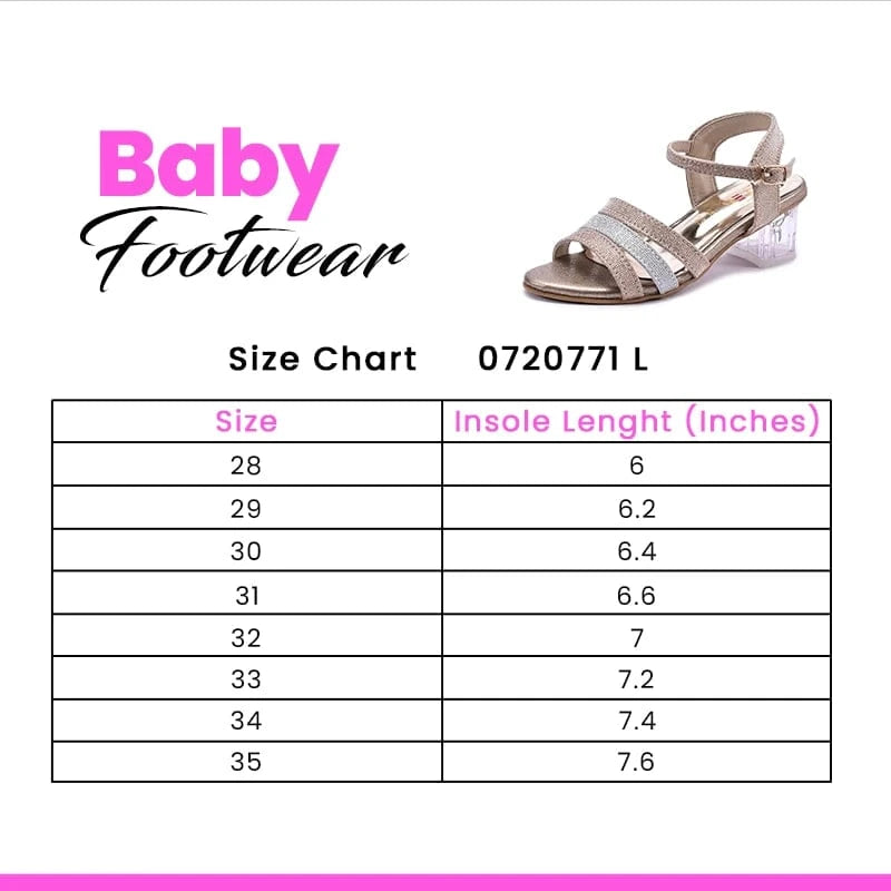 Baby Girls Gold Sandals 0720771