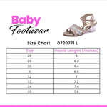 Baby Girls Gold Sandals 0720771