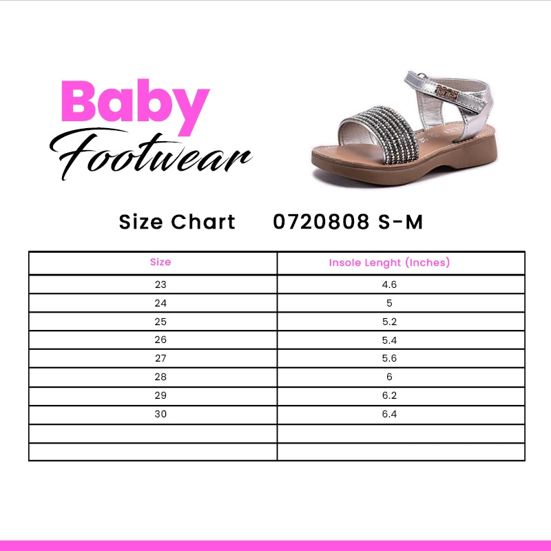Silver Casual Sandal 0720808