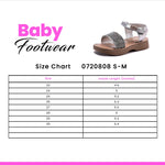 Silver Casual Sandal 0720808