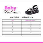 Black Casual Sandal 0720810