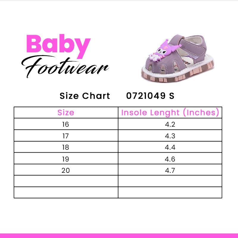 Baby Purple Casual Sandal 0721049