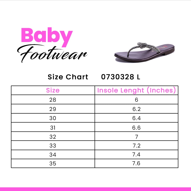 Gray Casual Slippers For Girls 0730328
