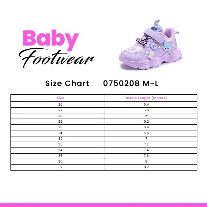 Baby Shoes Size Chart