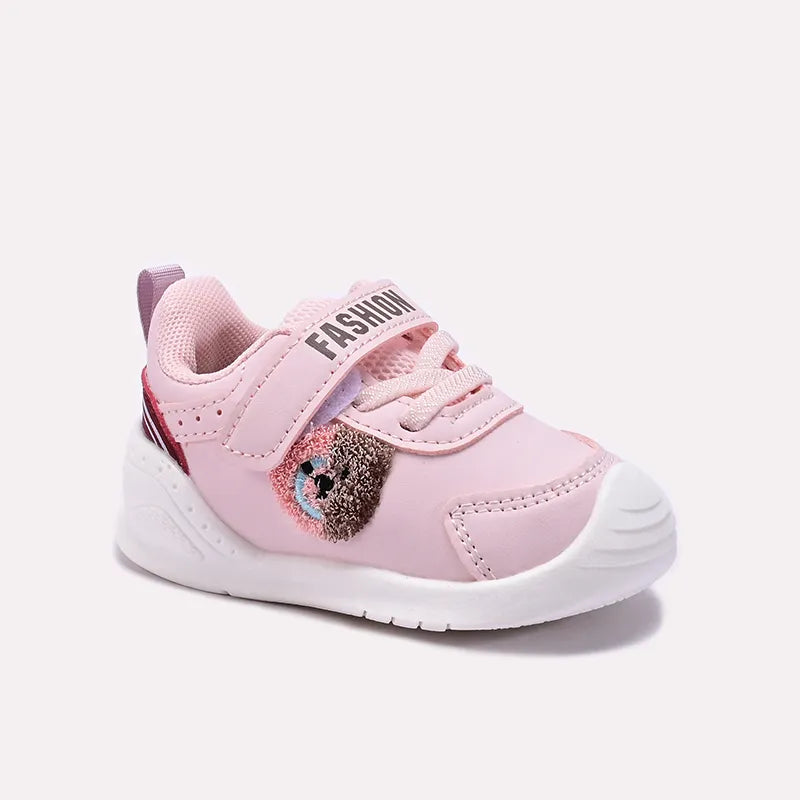 Baby Pink Sneaker Shoes 0740066 – 1st Step Shoes Bags