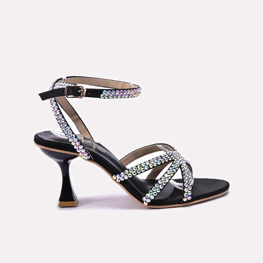 Black Bridal Sandals 0421329
