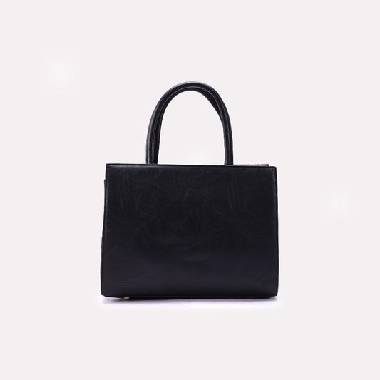 Womens Black Casual Shoulder Bag