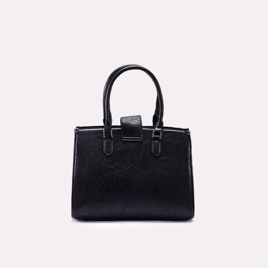 Womens Black Casual Shoulder Bag