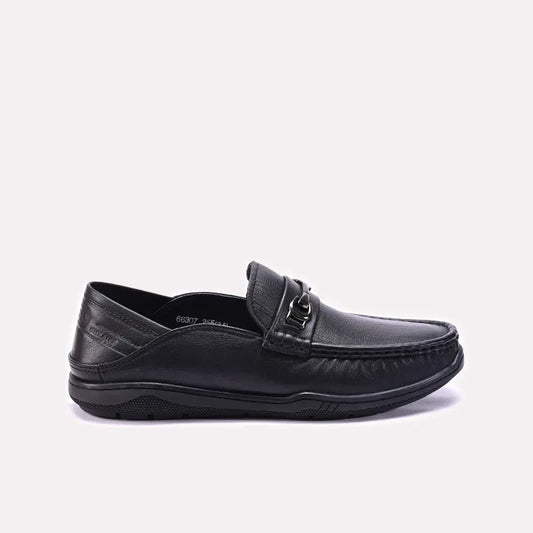 Mens Black Comfy Loafers