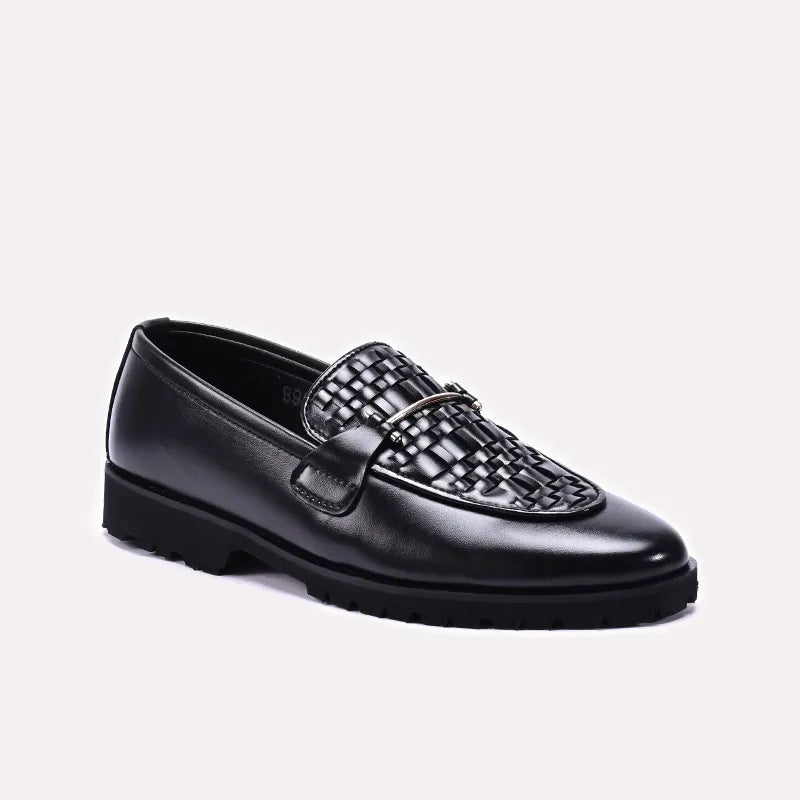 Black Exotic Formal Shoes