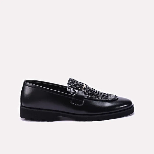 Mens Black Exotic Formal Shoes