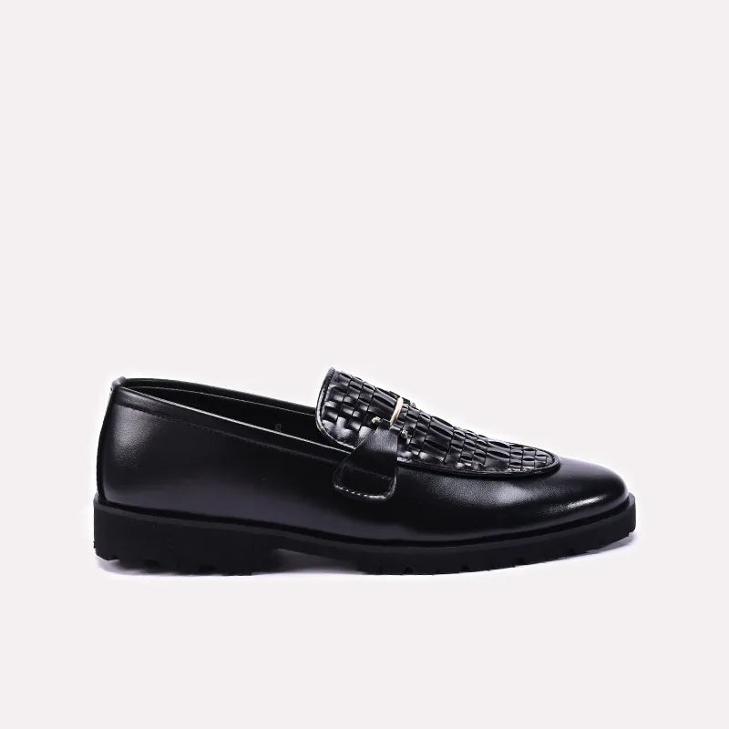 Mens Black Exotic Formal Shoes